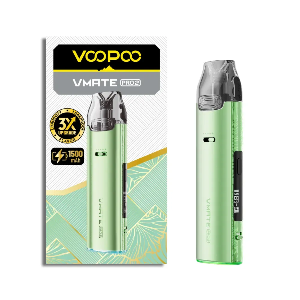 VOOPOO VMATE PRO2 注油主機|30W雙模式・1500mAh快充|台灣現貨 711到付